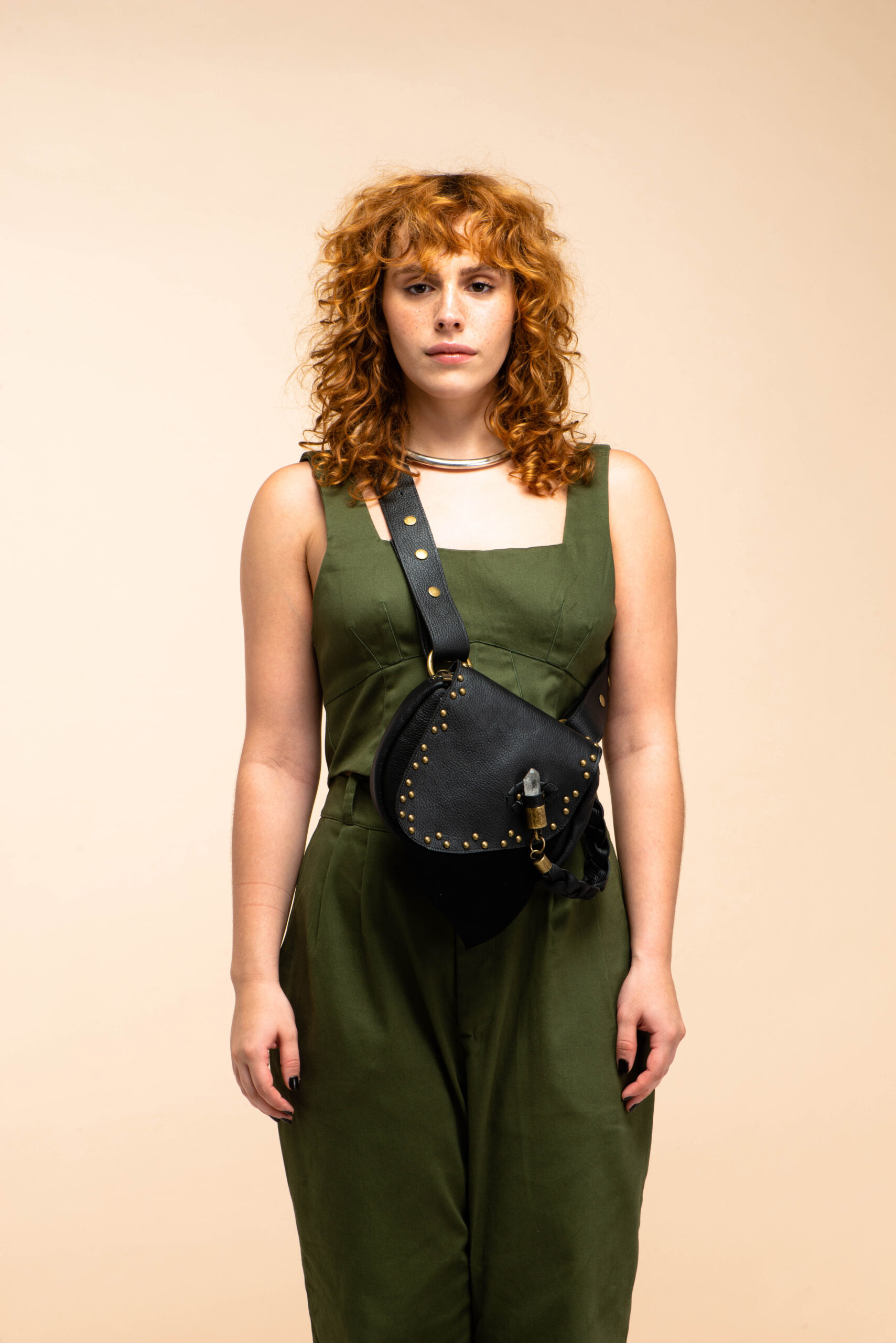 BAGBELT CRISTAL REDONDA