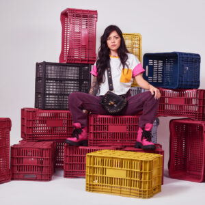 BAGBELT CRISTAL TRIÂNGULO